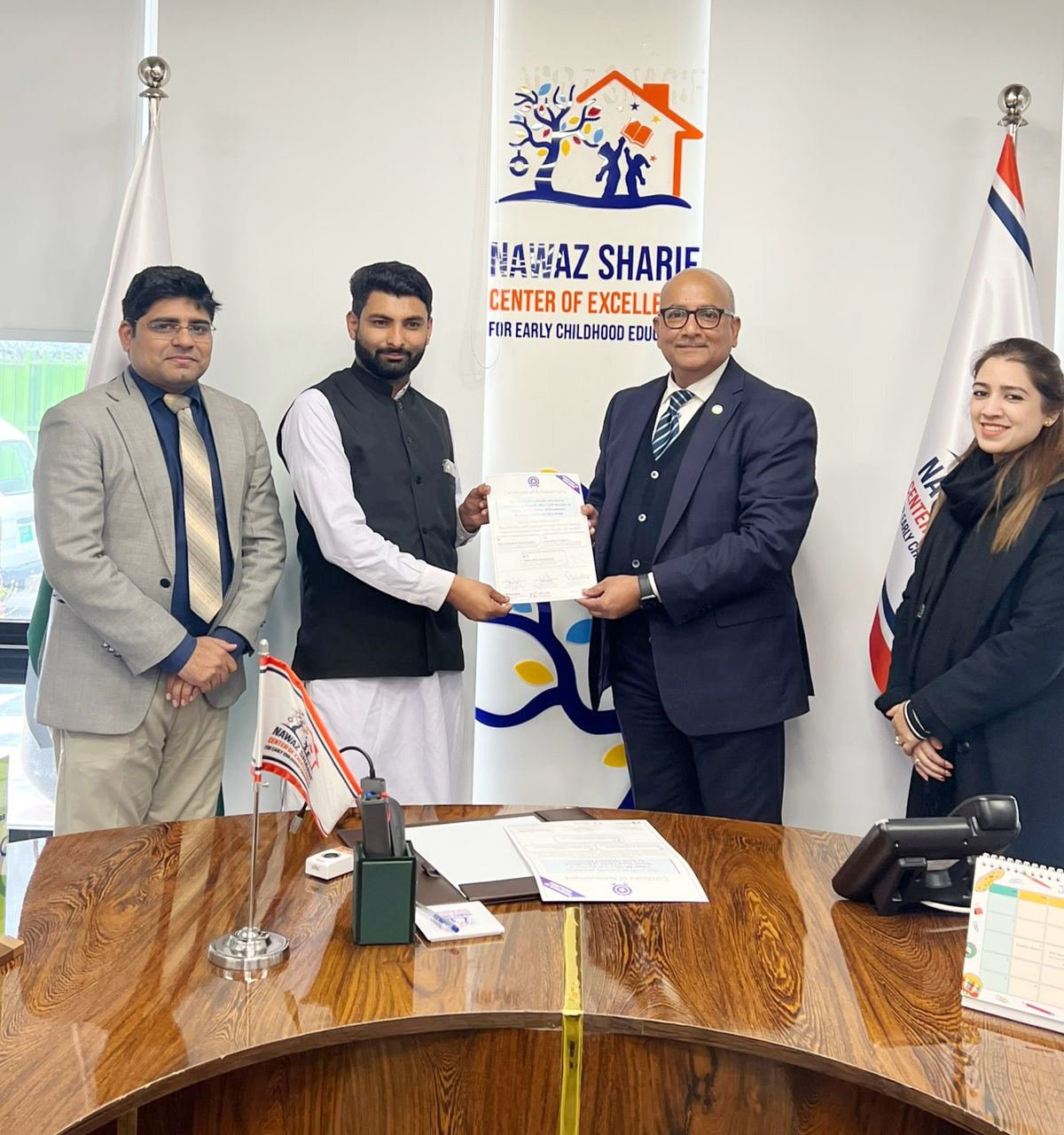 Nawaz Sharif Centre of Excellence (CLC) | Early Childhood Education Dining & Delegation Service program photograph 1 of 12
